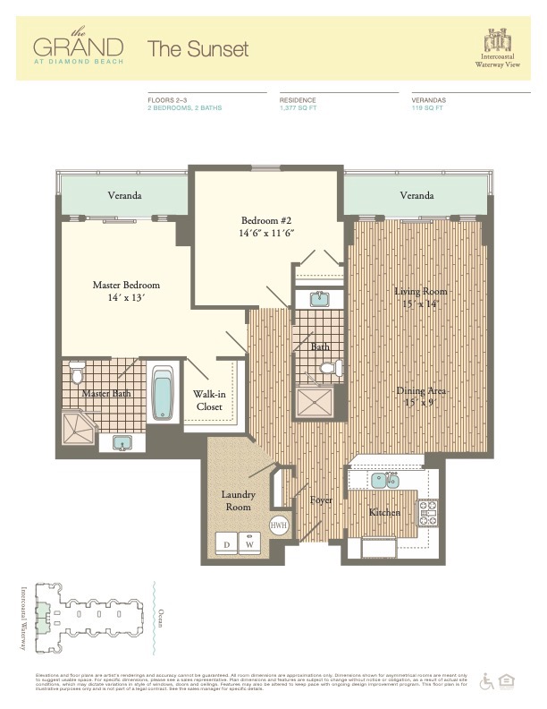 Floor Plan for Residence 306
